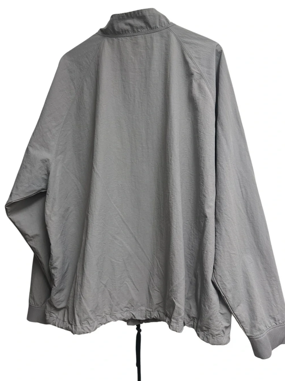 DSG | Gray Lightweight Quarter Zip Windbreaker Pullover Jacket | 2XL